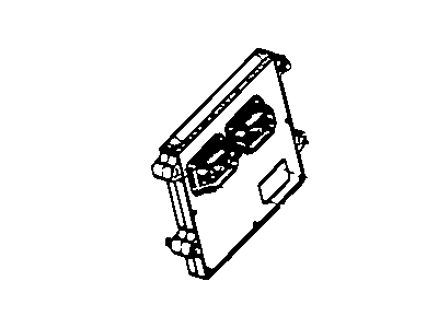 Ram 68170201AA MODULE Engine Controller