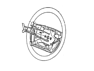 Mopar WM17JDX Wheel, Steering (Sport), Leather