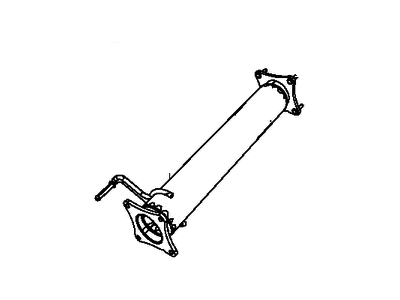 Mopar 68261136AA Pipe Exhaust Extension