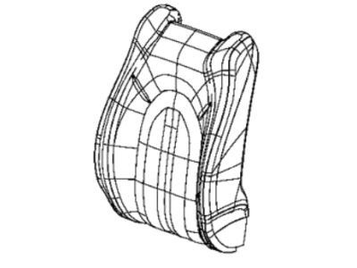 7BB62PQQAA Mopar Cover Front Seat Back Illustration 1 of 1