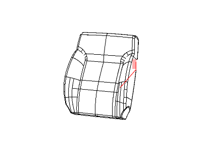 Dodge 1GZ231DBAA COVER Front Seat Back