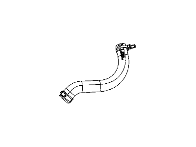 Dodge 55037787AD HOSE Radiator Outlet