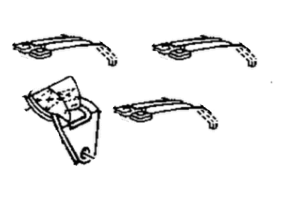 1994 Dodge Caravan Seat Belt - HS70MM6