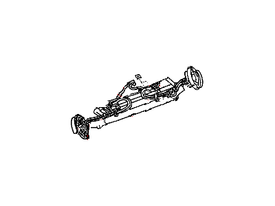 Mopar 4683381 Tube Assembly, Rear Axle Brake Left