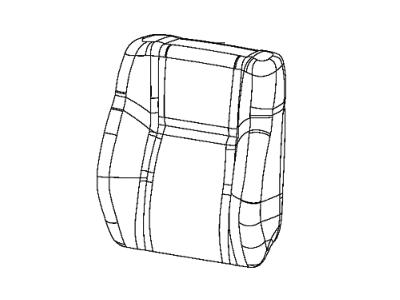 Mopar 6AL39DX9AC Cover Front Seat Back