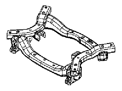 Chrysler 68049475AD CROSSMEMBER Front Suspension