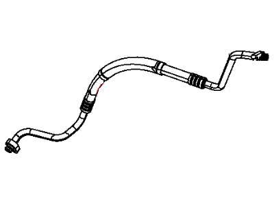 Mopar 68140653AD Line A/C Suction: Gasket, O-Rings, Valve Core, Cap, Clips