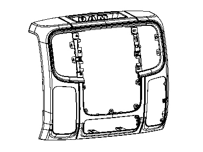 Ram 68273103AA BIN Instrument Panel