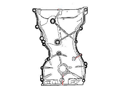 Mopar 4884466AB Cover Timing Case Contains 3, 5 Mopar 4884466AB Cover Timing Case Contains 3, 5
