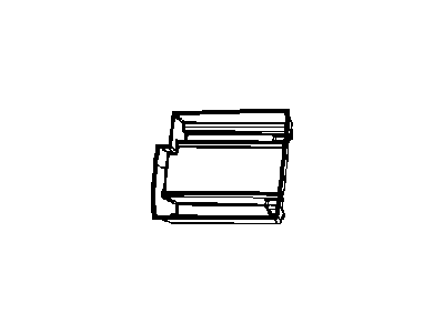Chrysler 4662029AA MAT Floor Console