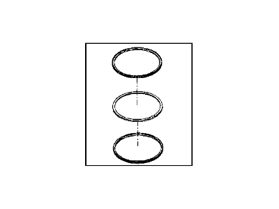Dodge 5086885AB Piston Rings
