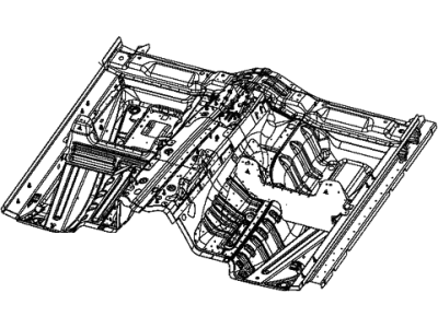 Jeep 68146603AE PAN Floor