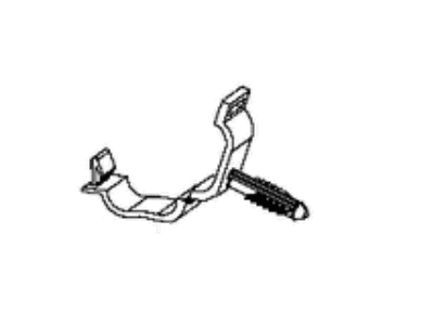 Mopar 6510513AA Clip Wrap Around