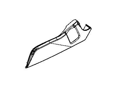 Dodge 1LQ76DX9AA SHIELD Seat Adjuster