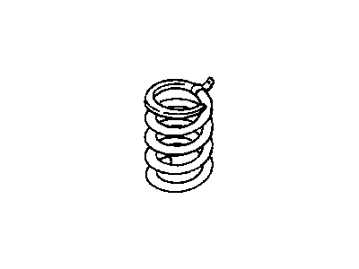 Dodge Ram 2500 Van Coil Springs - 52039175