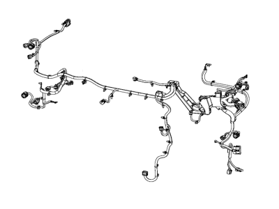 Jeep 68268449AD WIRING Front End Module