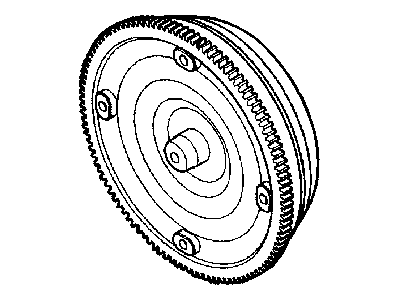 Chrysler MD762277 TORQUE CONVERTER