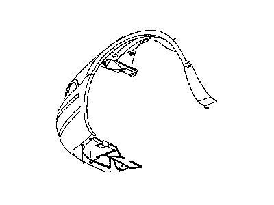 Chrysler 4696921 SHIELD Splash