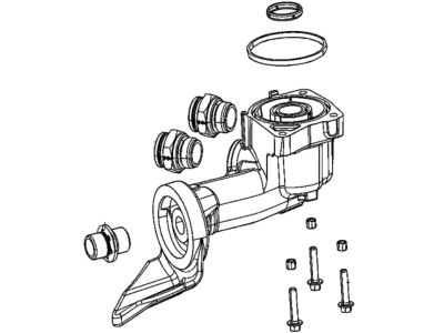Ram 53011252AB ADAPTER ENGINE OIL FILTER