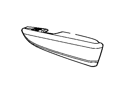 1VZ513X9AA Mopar Armrest Rear Door Trim Illustration 1 of 1