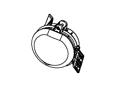 Mopar 55372734AA Lamp Front Fog