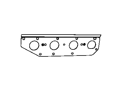 Jeep 53032832AG GASKET Exhaust Manifold