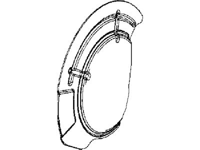 Jeep 68043286AA SHIELD Splash