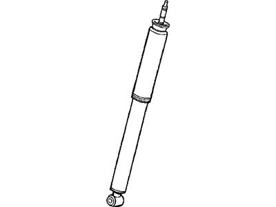 Chrysler 5096751AA SHOCK ABSORBER Suspension Rear