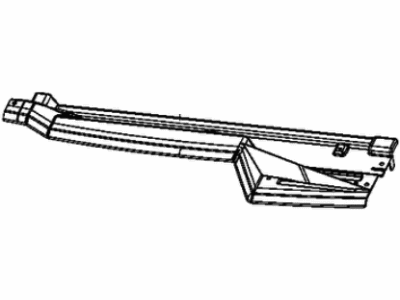 Jeep 68244648AB SEAL Radiator Upper