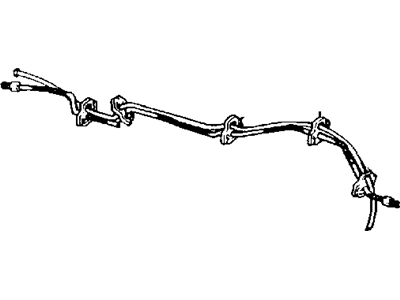 Jeep 52130024 Brake Line