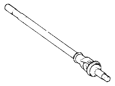 Mopar 68017180AA Shaft Axle 68017180AA Mopar Shaft Axle Illustration 1 of 1