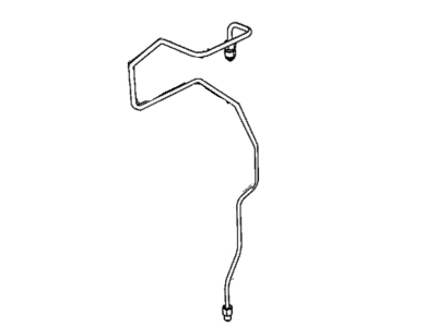 Jeep 68346923AA TUBE Brake HCU To Left Front Hose