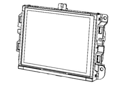 Jeep 68396160AC RADIO MULTI Media 8.4 Inch