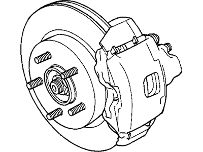 Chrysler 5010034AA PAD KIT Front Disc Brake
