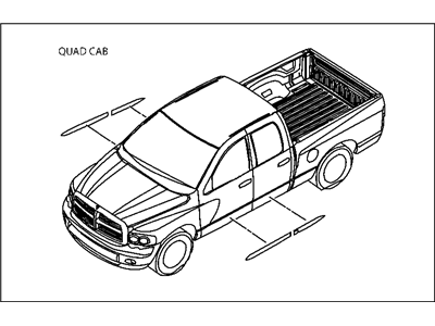 Dodge 82208749 DECOR KIT Bodyside