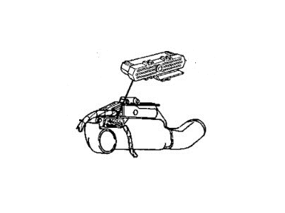 1991 Dodge Daytona Engine Control Module - R5276435