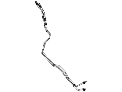 Ram 68184923AH HOSE AND TUBE Oil Cooler Pressure and Return