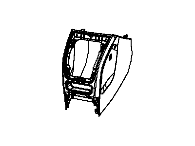 Mopar 1JM51DK2AC Cover Gearshift Mopar 1JM51DK2AC Cover Gearshift