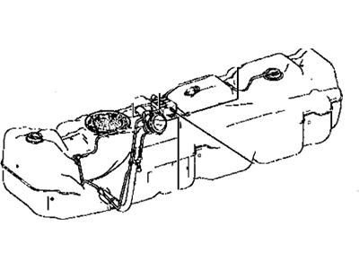 Dodge 68034449AA TANK Fuel