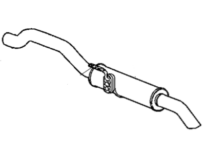 Dodge Caravan Exhaust Pipe - 4880842AB