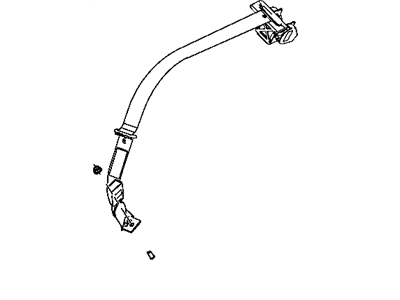 Dodge XS76HL1AE SEAT BELT Retractor