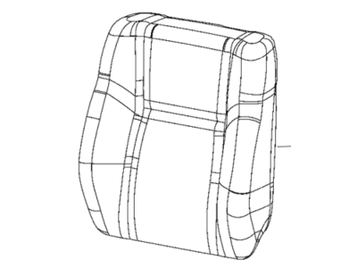 Mopar 5YB64DX9AA Cover Front Seat Back