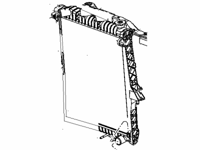 Dodge Durango Radiator Support - 5127800AA