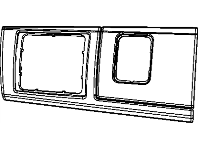 Dodge 1PE41DX9AB BEZEL Headlamp Switch