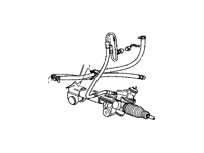 Dodge 55366796AB HOSE Power Steering Return