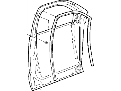 Dodge 55276180AC SEAL Glass Run Front