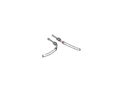 Jeep Parking Brake Cable - 52013457AB