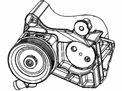 Ram 68192878AA PUMP Power Steering