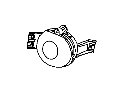 Mopar 55077475AC Lamp And Bracket Fog Lamp