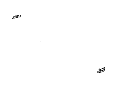 Ram 68247512AB MOLDING C Pillar